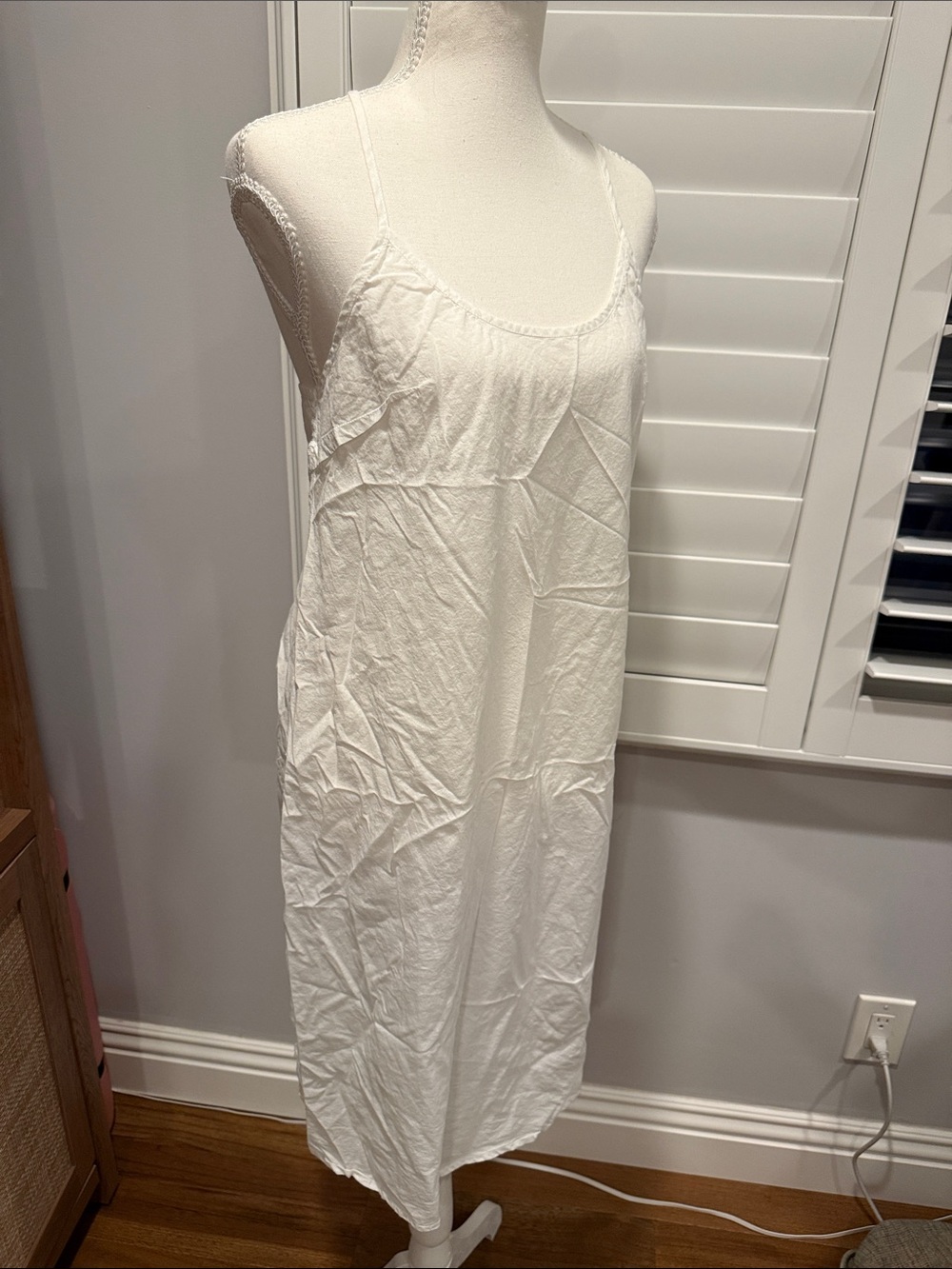 Vintage cotton slip